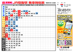 ＪＲ京葉線 蘇我駅 発車時刻表